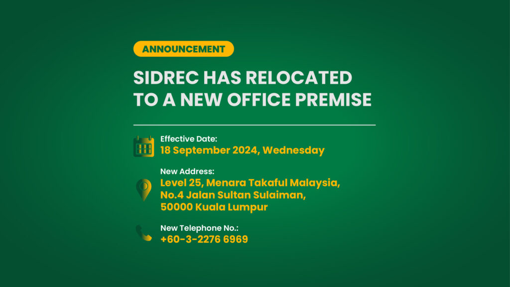 SIDREC has Relocated to a New Office Premise